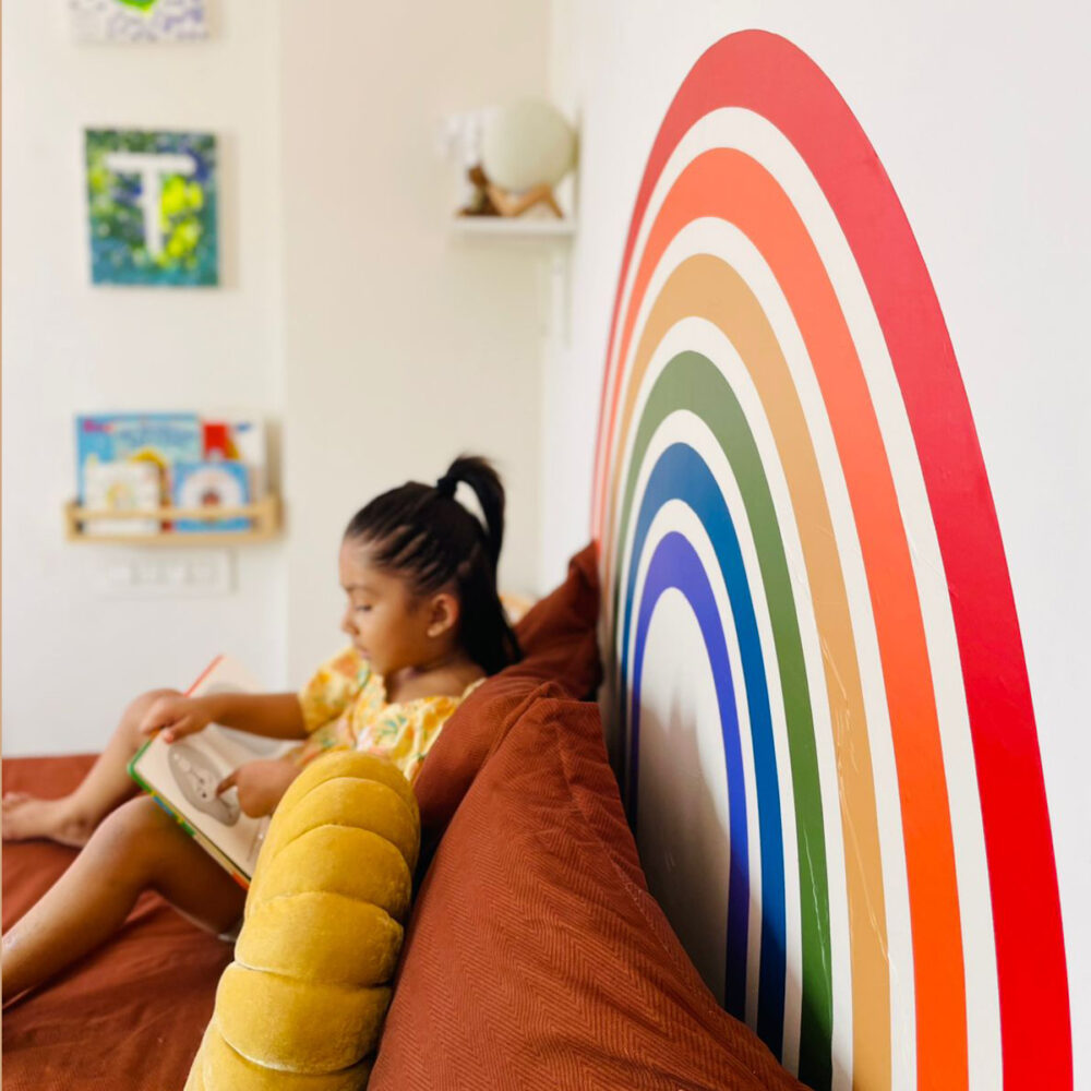 Rainbow Semi Circle Decal | W48" x H30" - Image 4